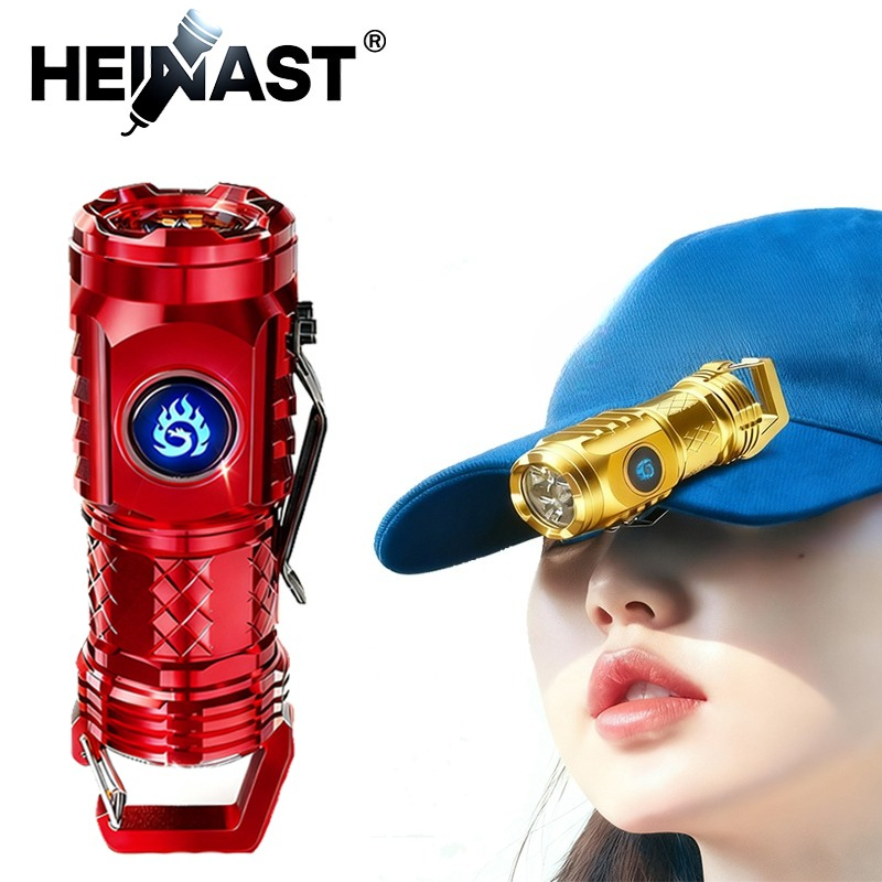 Outdoor Power Inc - Hochstarke LED-Taschenlampe mit integriertem Akku Typ