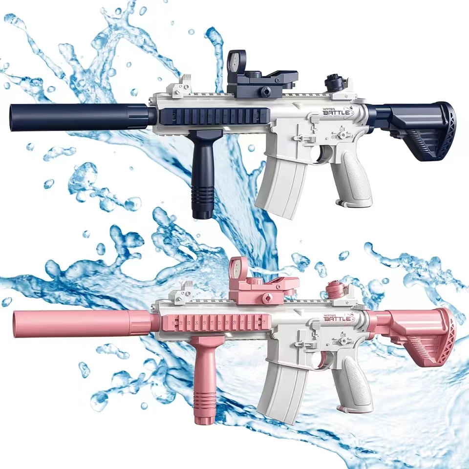 Outdoor Power Wash - Elektrische Wasserpistole M416 für Erwachsene, kraftvoller