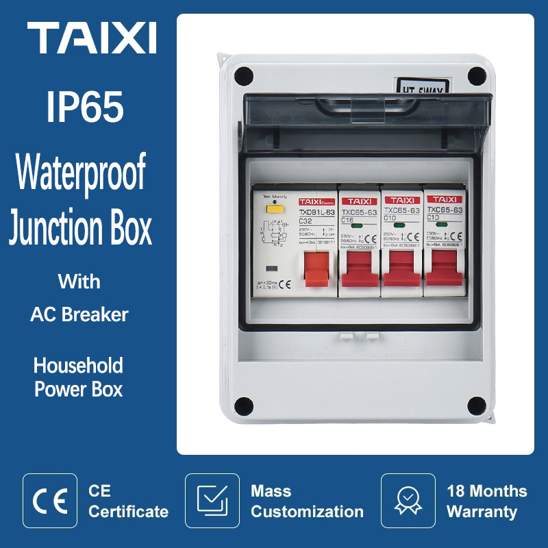 Outdoor Power Junction - Outdoor Haushalt Schalter MCB Wasserdichte Elektrische