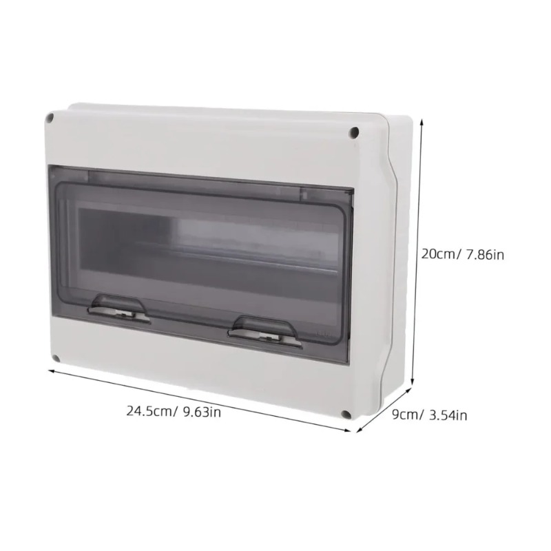 Outdoor Power Junction - Anschlusskasten 12-Wege Outdoor Wasserdichter Elektrischer Verteilerkasten