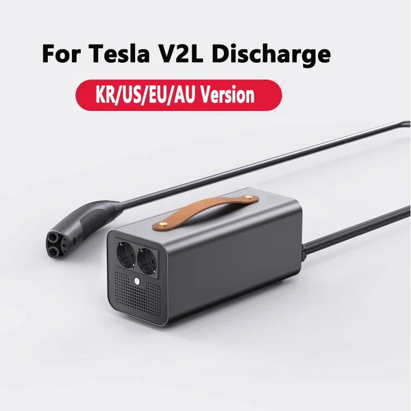 Outdoor Power Socket - V2L Entladung Für Tesla Modell 3