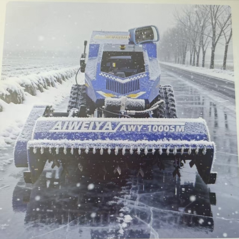 Snow Blower Single - Maßgeschneiderter Winter-Schneefräse, intelligenter Rasenmäher mit Fernbedienung,