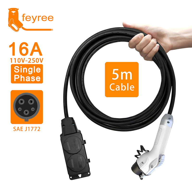 Outdoor Power Wash - Feyree Typ1 16A Ladekabel mit EU-Stecker