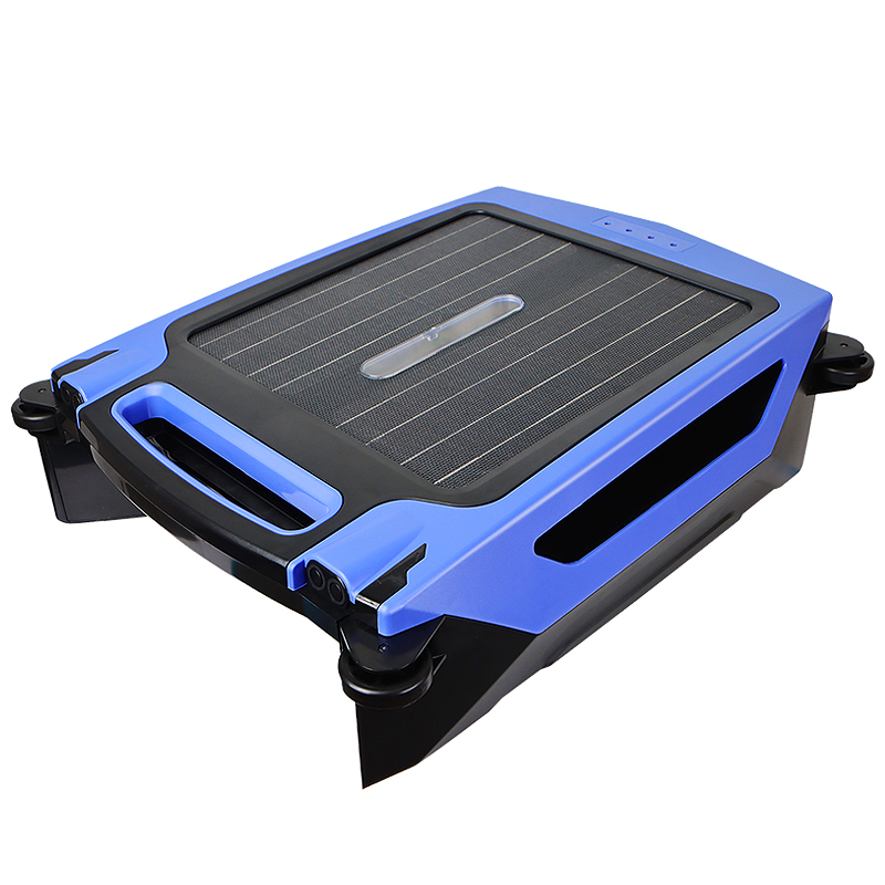 Outdoor Power Vacuum - Solarbetriebener Automatischer Roboter-Schwimmbad-Oberflächenreiniger Outdoor-Pool-Skimmer Staubsauger Hohe