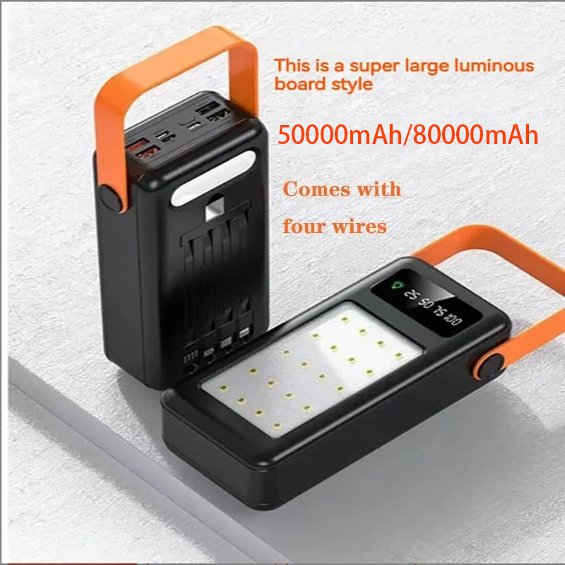 50000mAh 80000mAh Tragbare Pow – Outdoor Usb Power Supply Bewertung und Preis