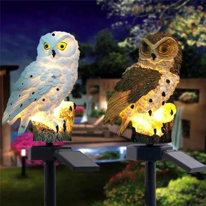 Solar-Eulen-Statue Gartenleuch – Outdoor Power Supply Bewertung und Preis