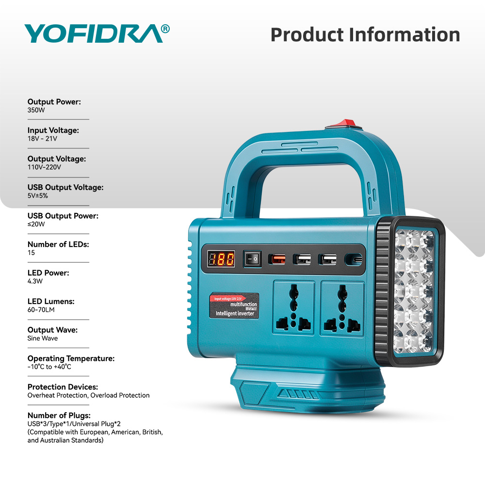 YOFIDRA 220V Tragbarer Stromwe – Outdoor Powerwall Bewertung und Preis