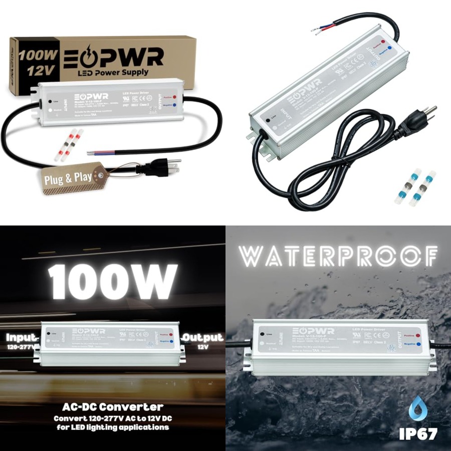 LED-Treiber, wasserdicht, IP67 – Outdoor Power Supply Bewertung und Preis