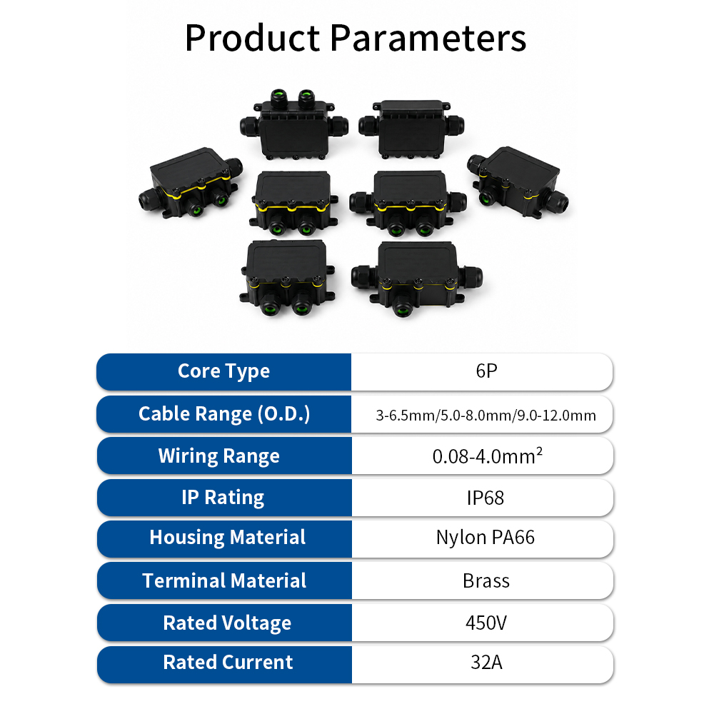 IP68 Wasserdichte Anschlussdos – Outdoor Power Junction Bewertung und Preis