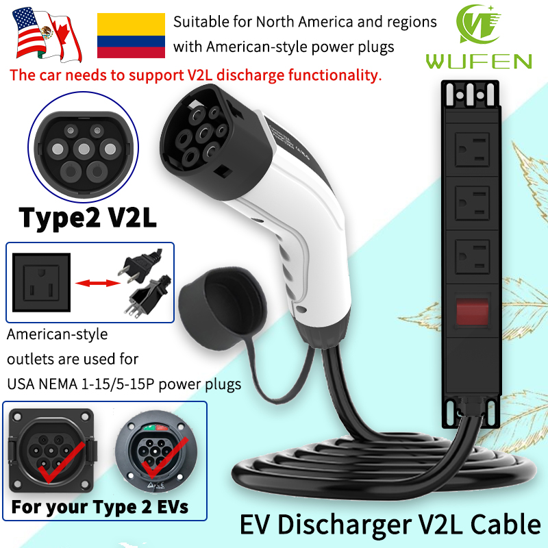 WUFEN Tragbares Typ 2 V2L-Kabe – Outdoor Power Inc Bewertung und Preis